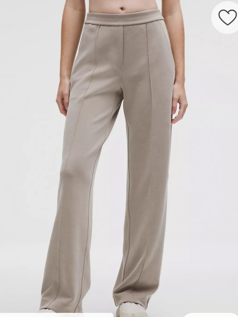 lululemon softstreme Pintuck mid rise pant